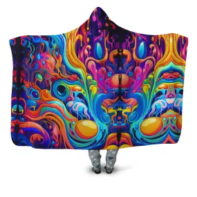 Kandi Swirl Hooded Blanket