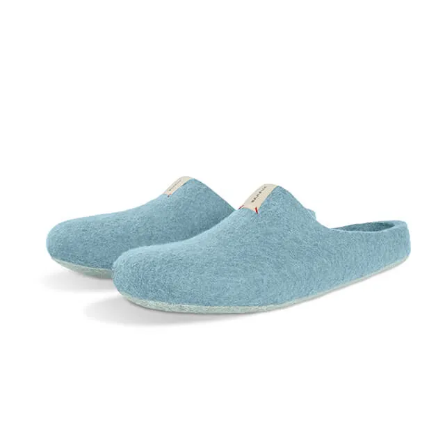 Kanga Slippers - Light Blue