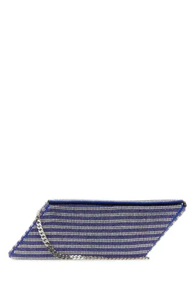 Kara Two Tone Rhinestones Clutch