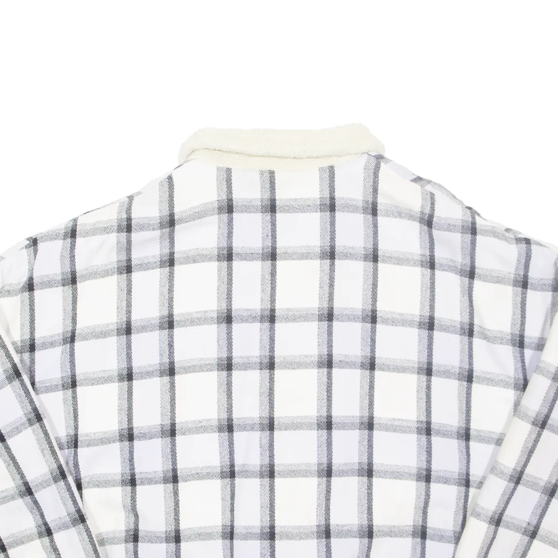 KARL KANI Mens Jacket White Check L