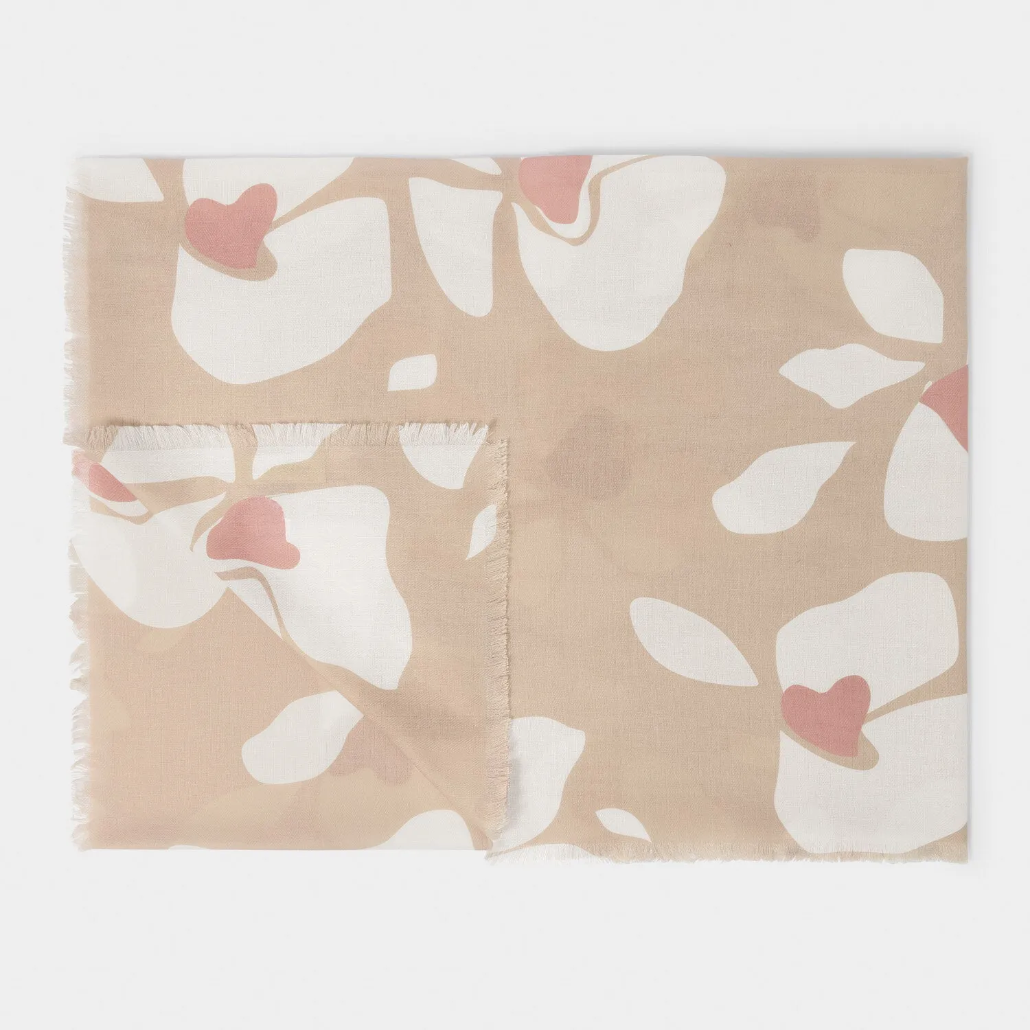 Katie Loxton Large Floral Printed Scarf