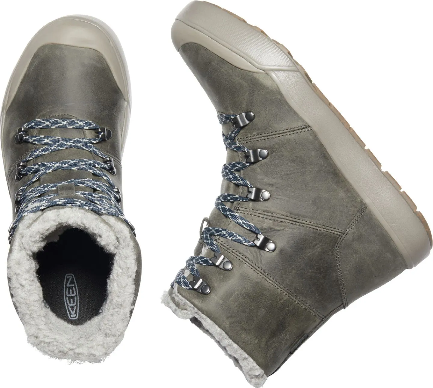 KEEN Elena Hiker Boot Waterproof Pewter