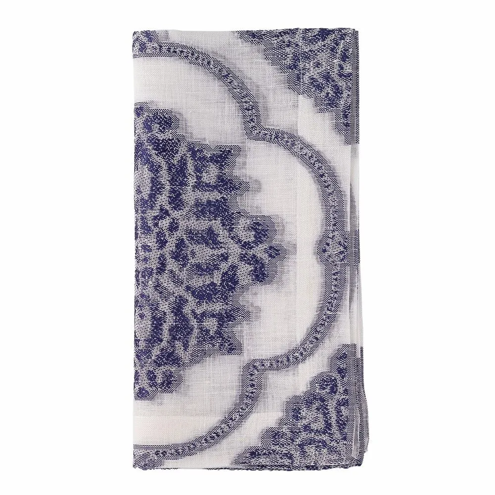 Kevin's Jacquard Pattern Linen Napkins