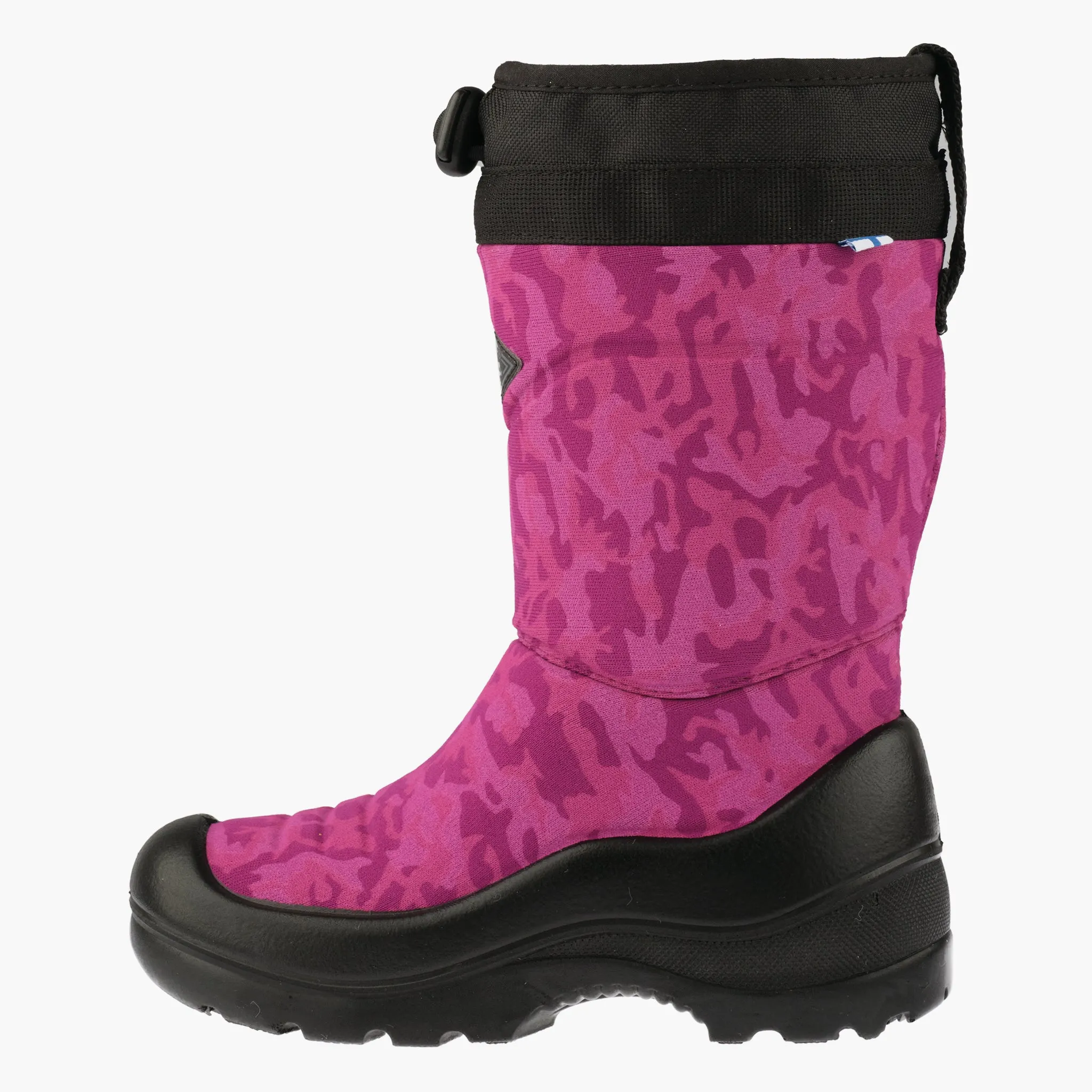 Kids winter boots Lumilukko, Boysenberry Ghost
