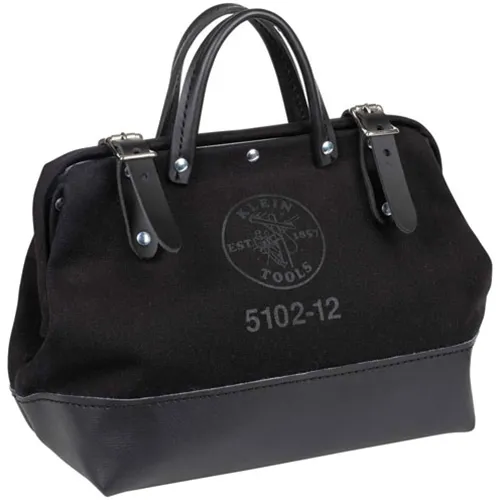 Klein12-Inch Black Canvas Tool Bag 510212BLK