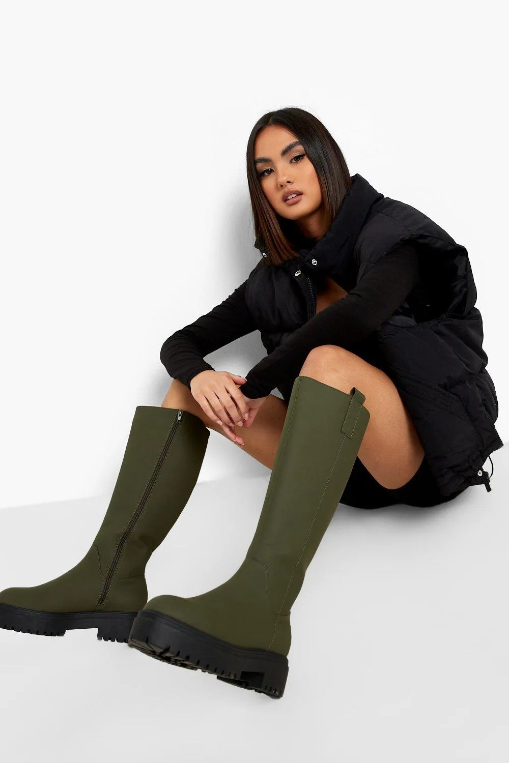 Knee High Chunky Boots
