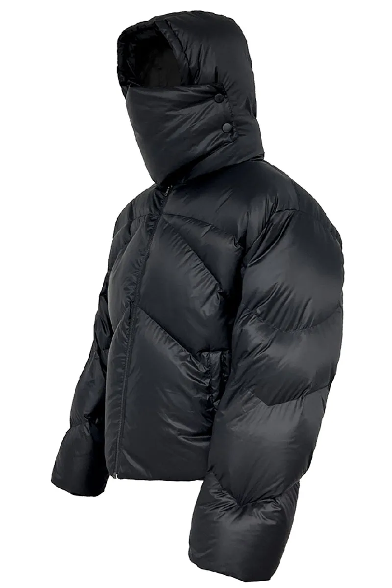 Knight Down Jacket with Detachable Mask