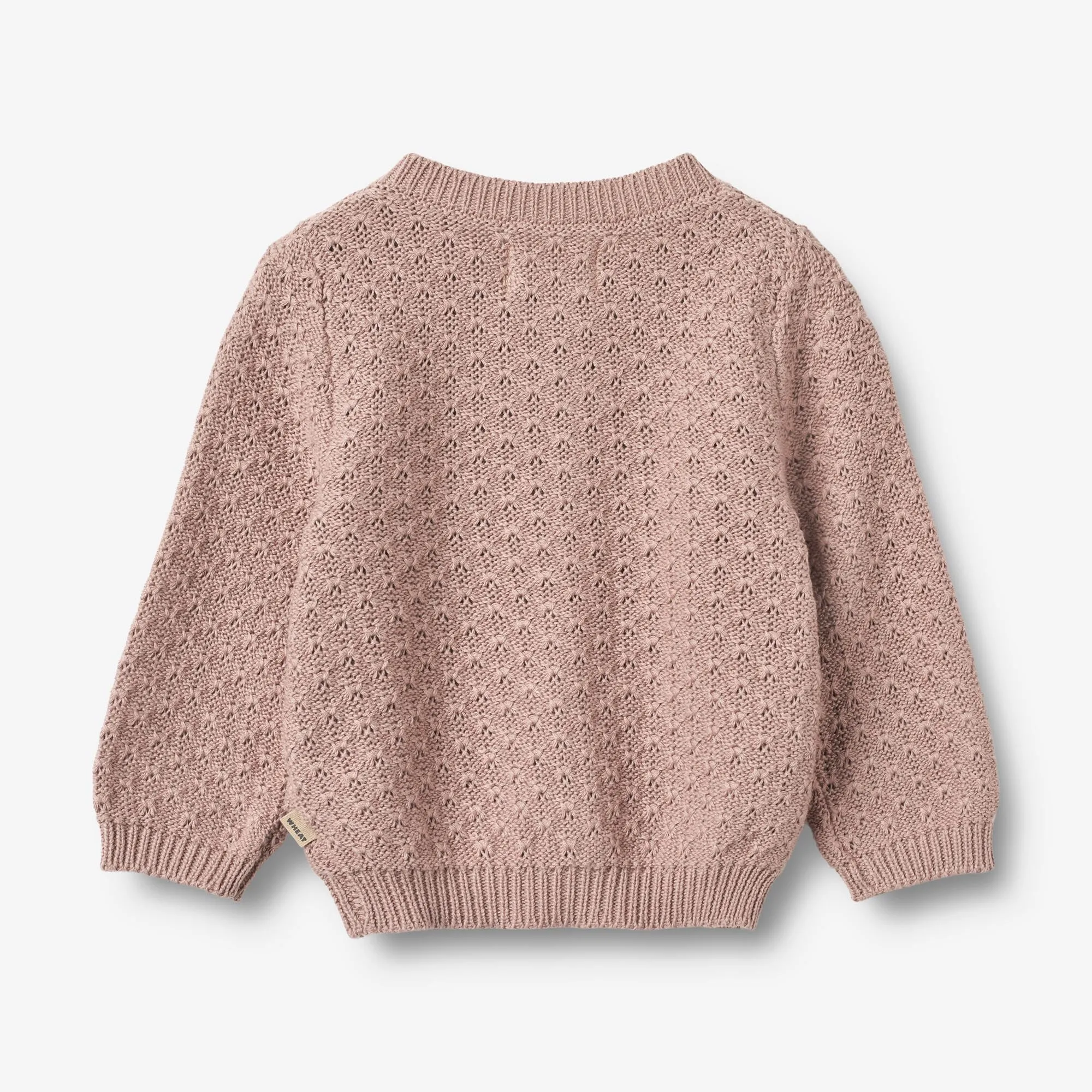 Knit Cardigan Magnella | Baby - dry rose