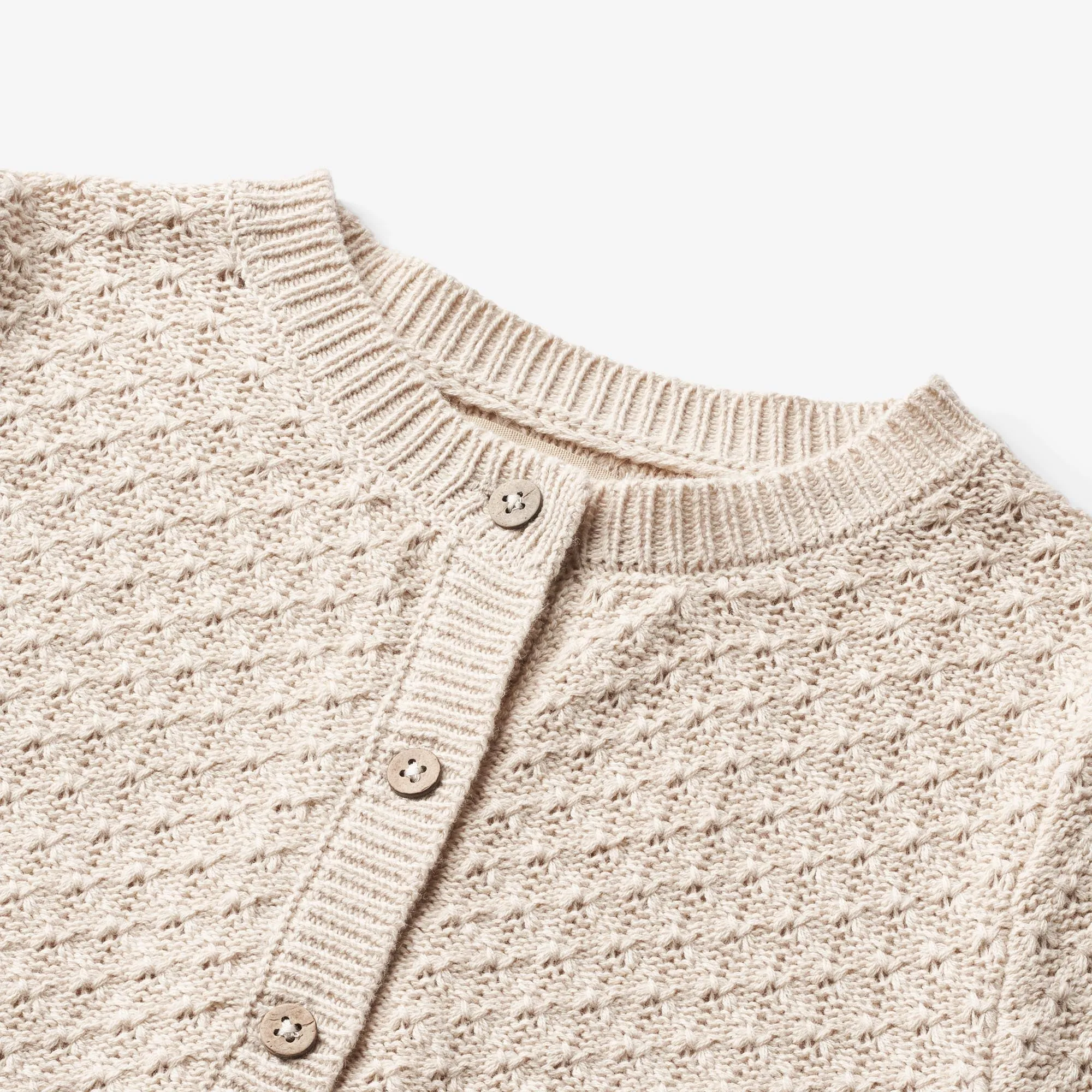 Knit Cardigan Magnella - offwhite