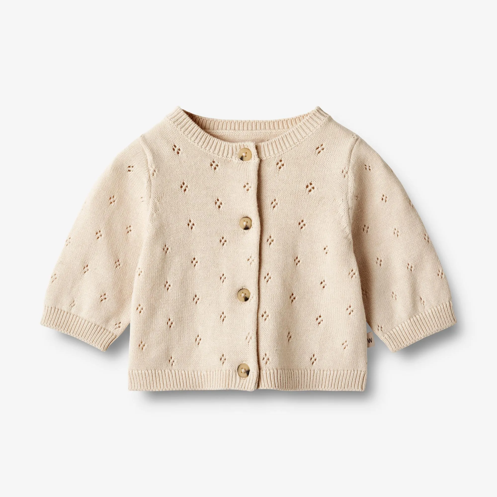 Knit Cardigan Maia | Baby - sandshell