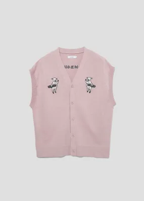 Knit Vest (Lamb Chop Skate)