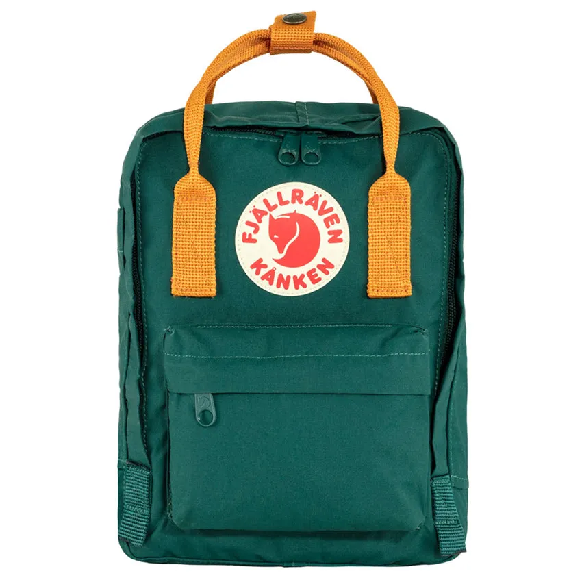 Knken Mini Backpack - Arctic Green & Spicy Orange