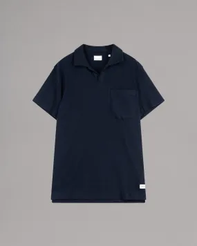KNOWLEDGE COTTON Bouclé Polo Shirt