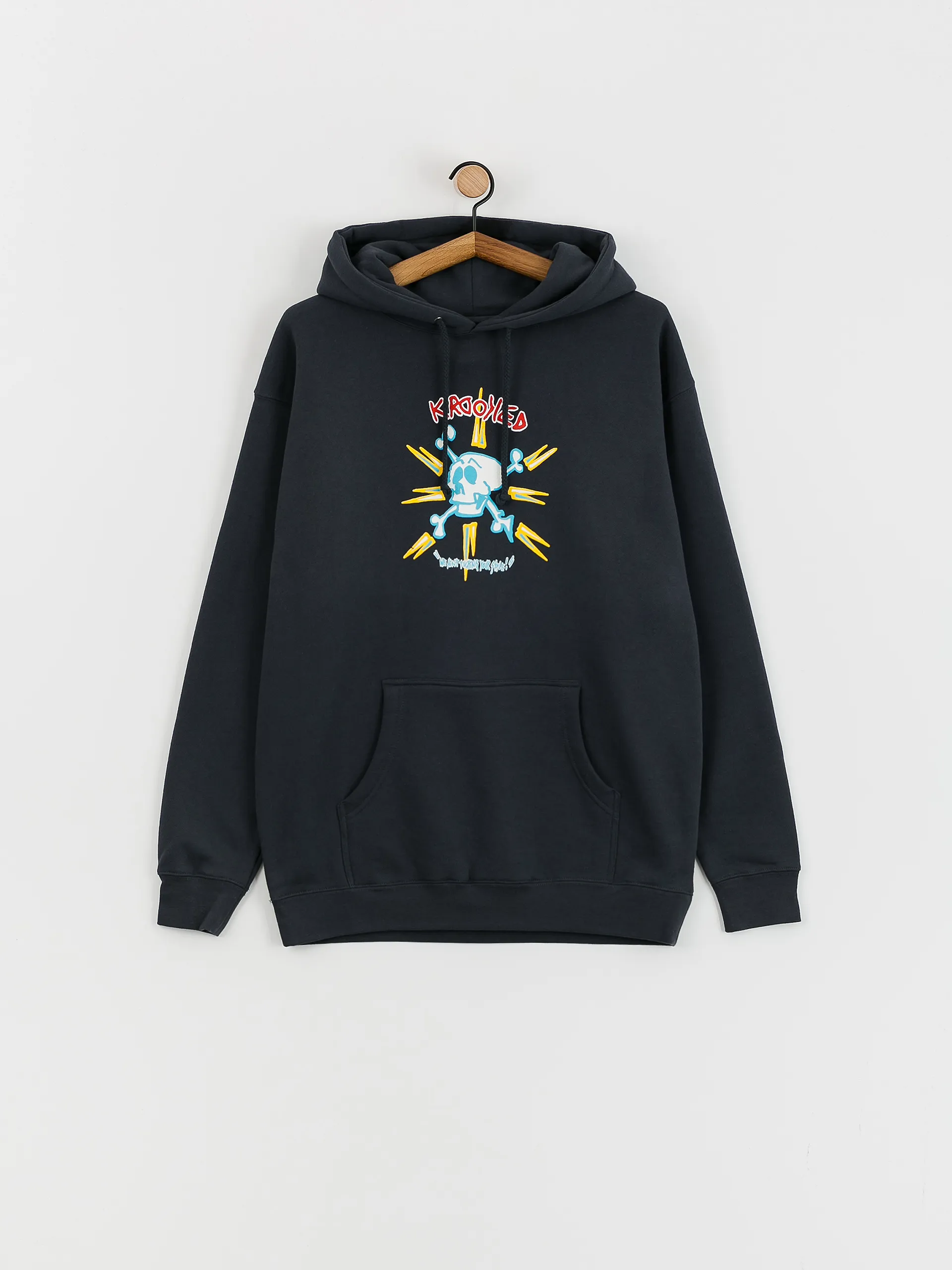 Krooked Style HD Hoodie (slate blue/multi)