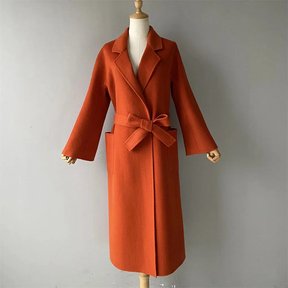 Ladies Solid Full Sleeve Trench