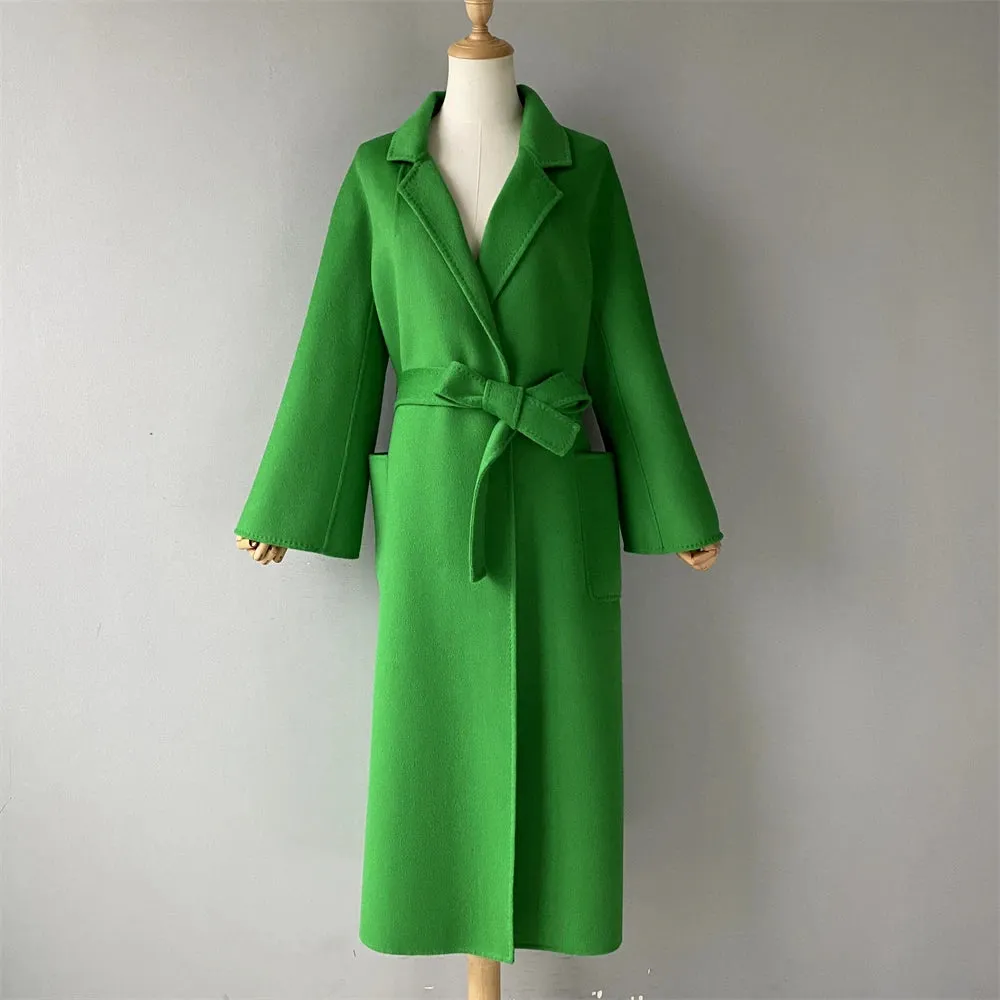 Ladies Solid Full Sleeve Trench