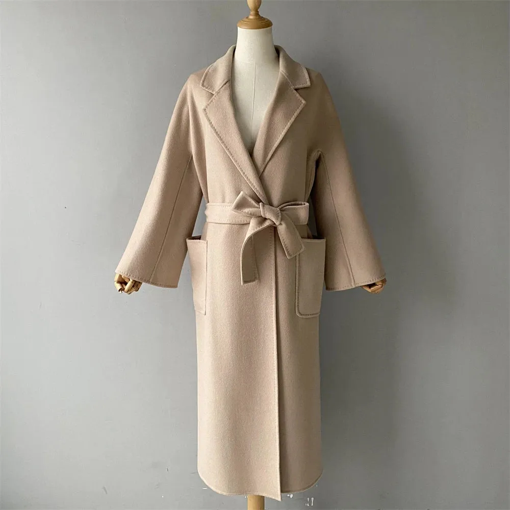 Ladies Solid Full Sleeve Trench