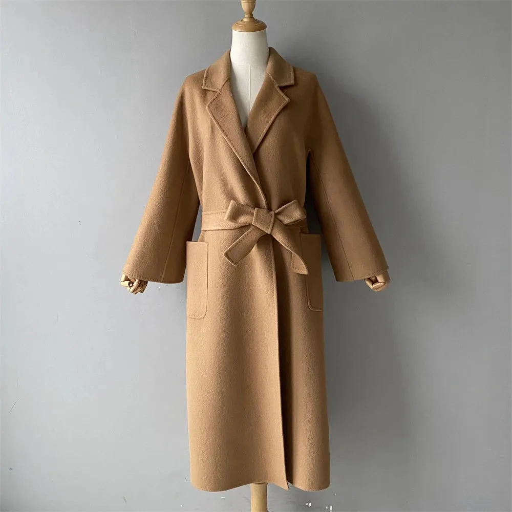 Ladies Solid Full Sleeve Trench