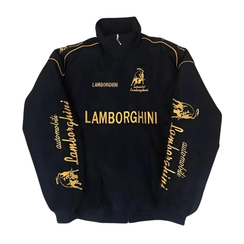 Lamborghini Vintage Style F1 Racing Jacket