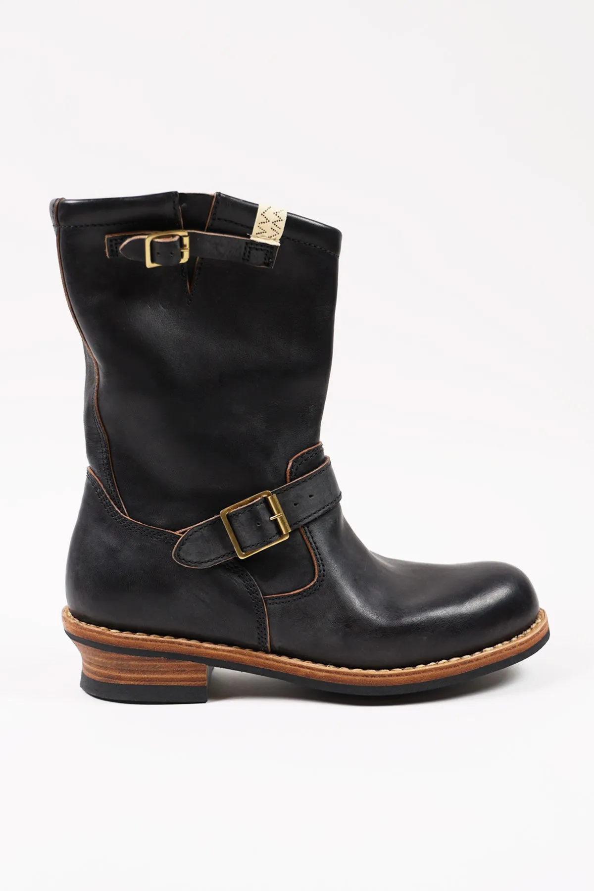 Landers Boots-Folk - Black