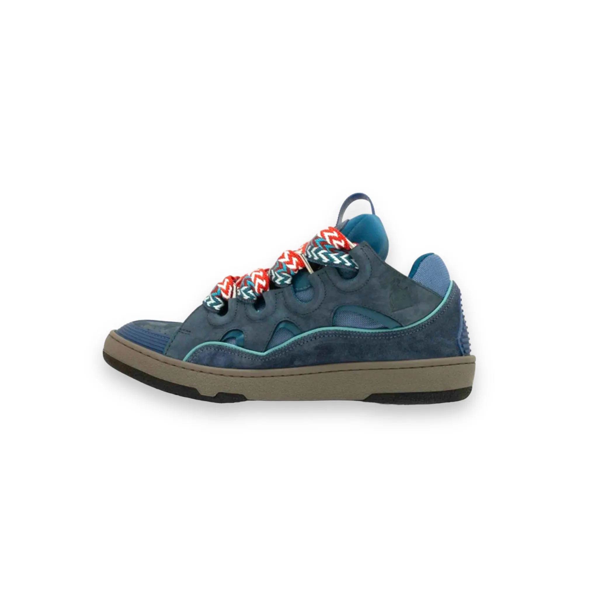 Lanvin Lanvin Curb Taurus Blue Sneakers