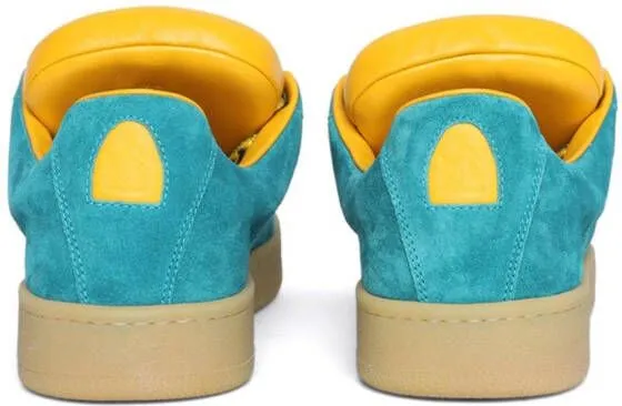 Lanvin x Future Hyper Curb suede sneakers Blue