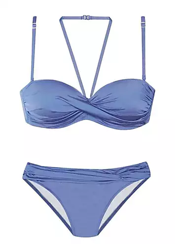 LASCANA Underwired Bandeau Bikini Set | Grattan
