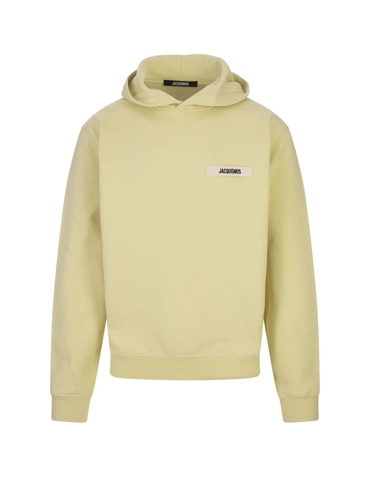 Le Hoodie Gros Grain In Light Yellow