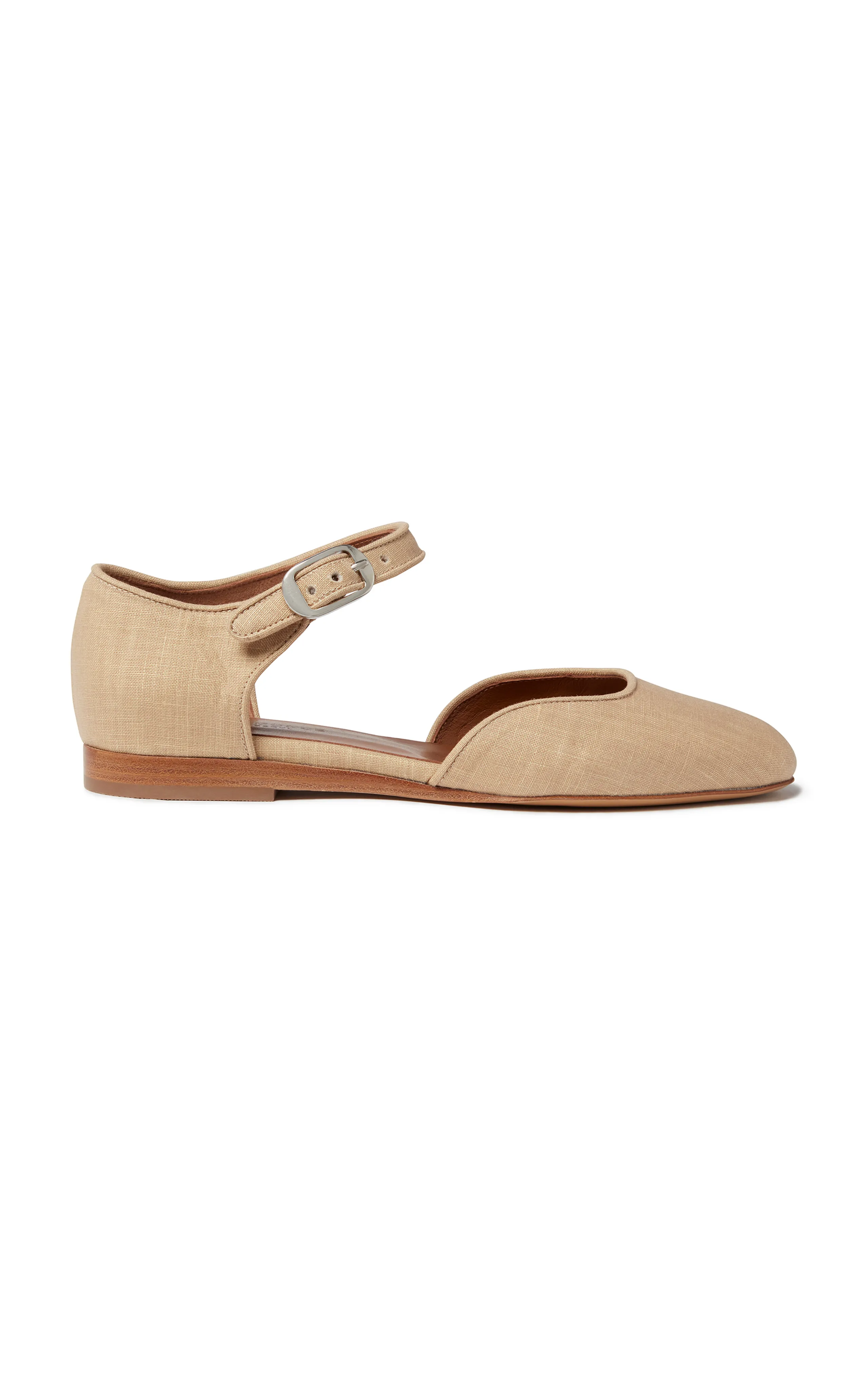 Le Monde Beryl Linen Mary Jane Sandals