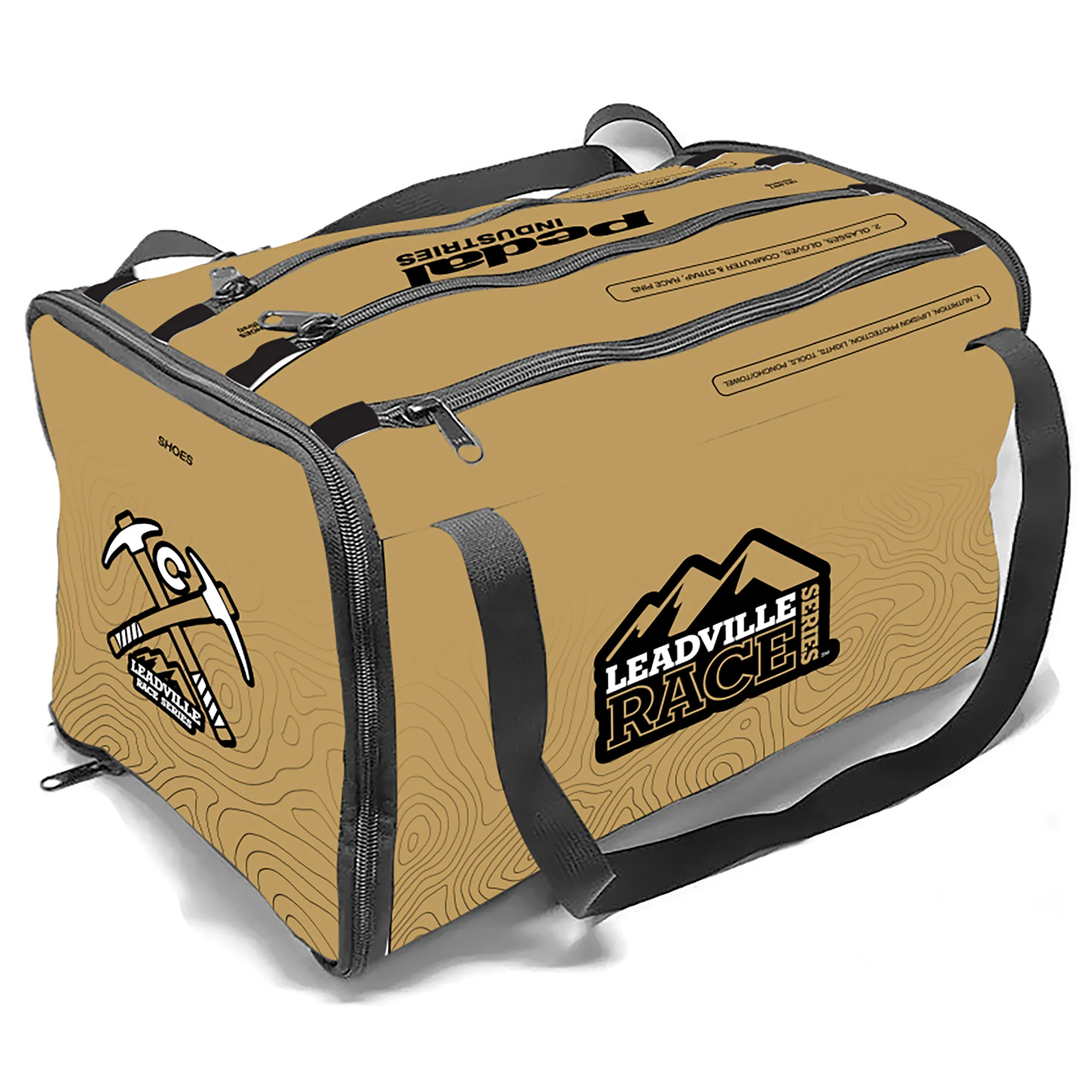 Leadville 2024 CYCLING RACEDAY BAG GOLD