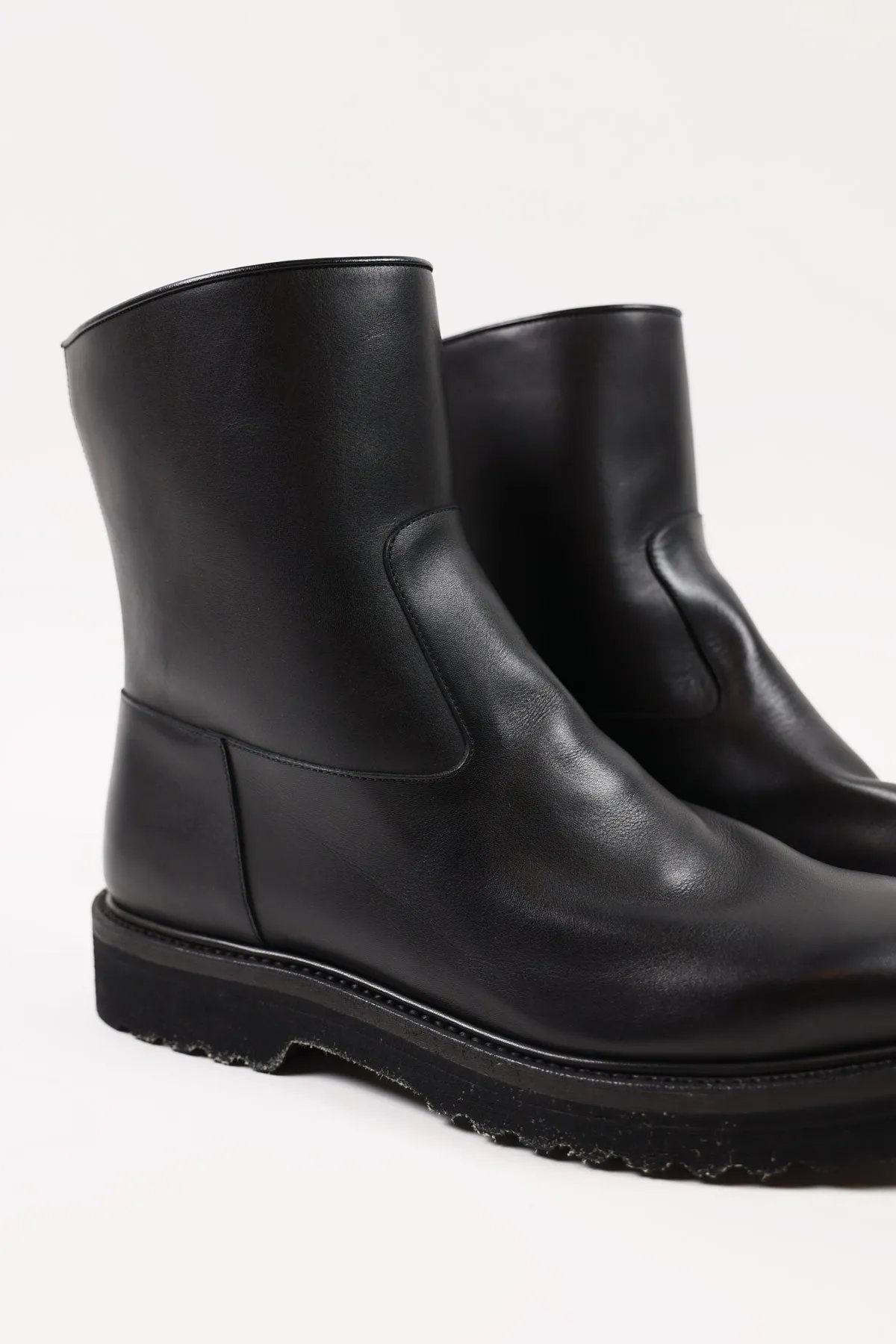 Leather Boots - Black