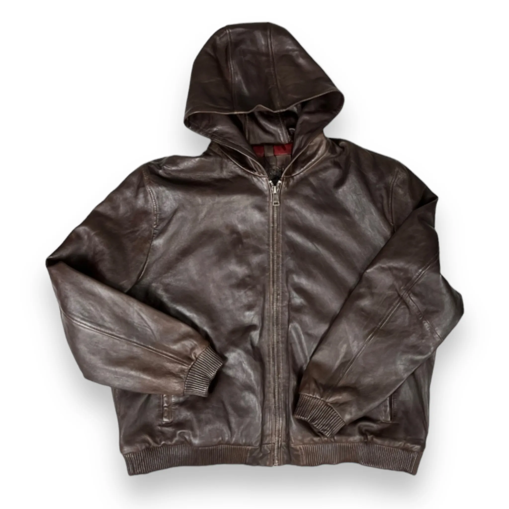Leather Hoodie - Daniel's Leather