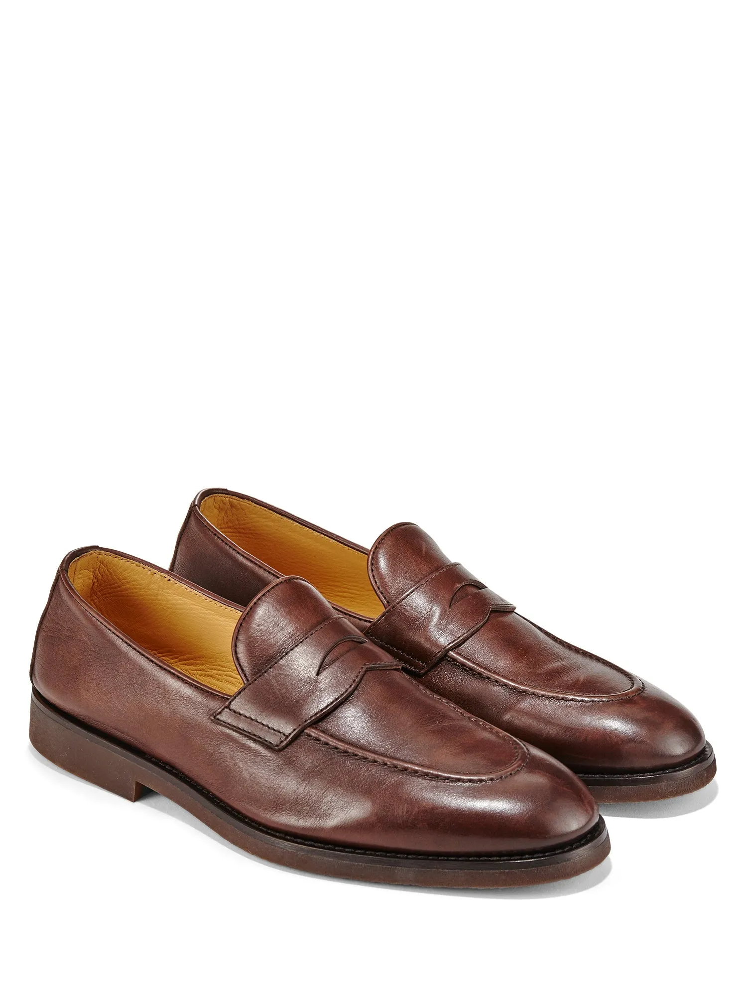 Leather Penny Loafers