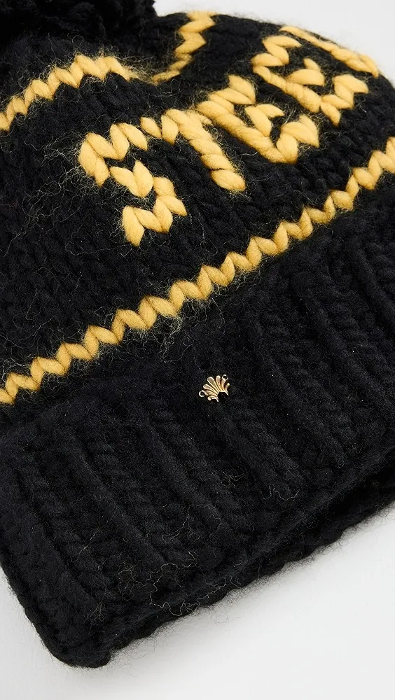 Lele Sadoughi   Steelers Beanie 