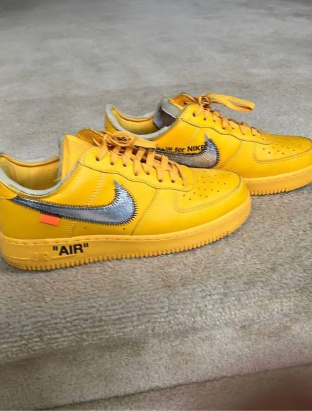 Lemonade' off-white x nike air force 1s