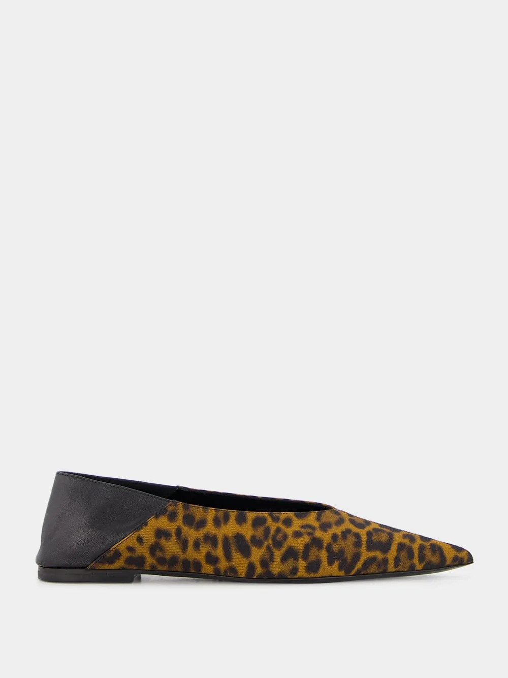 Leopard Grosgrain Nour Slippers