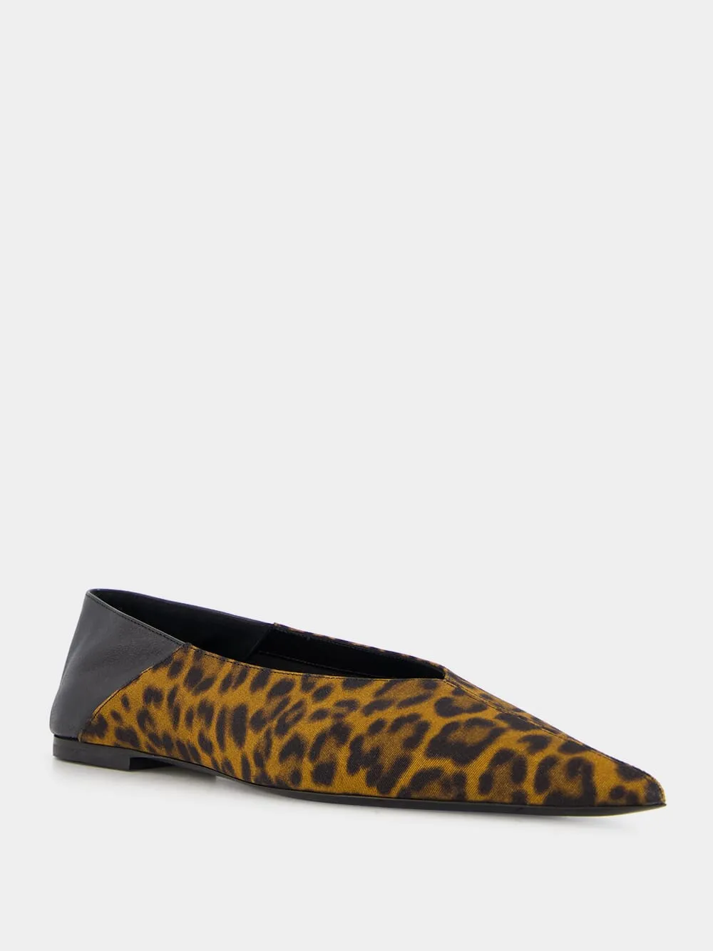 Leopard Grosgrain Nour Slippers