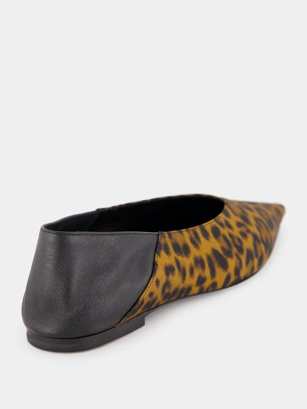 Leopard Grosgrain Nour Slippers