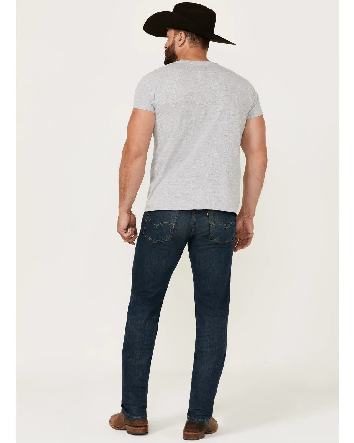 Levi's Men's 502 Rosefinch Regular Stretch Tapered Fit Jeans