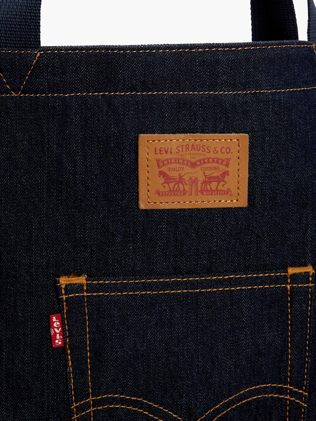 Levis Back Pocket Tote Navy