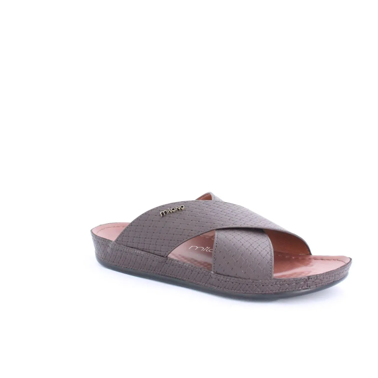 LEX MENS SANDALS-BROWN