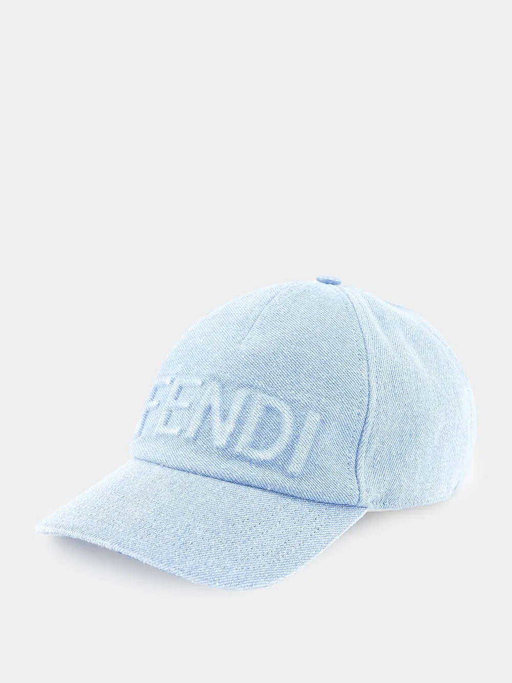 Light Blue Denim Baseball Cap