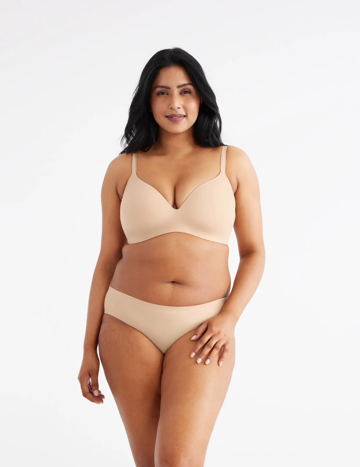 Light Leakproof No-Show Bikini
