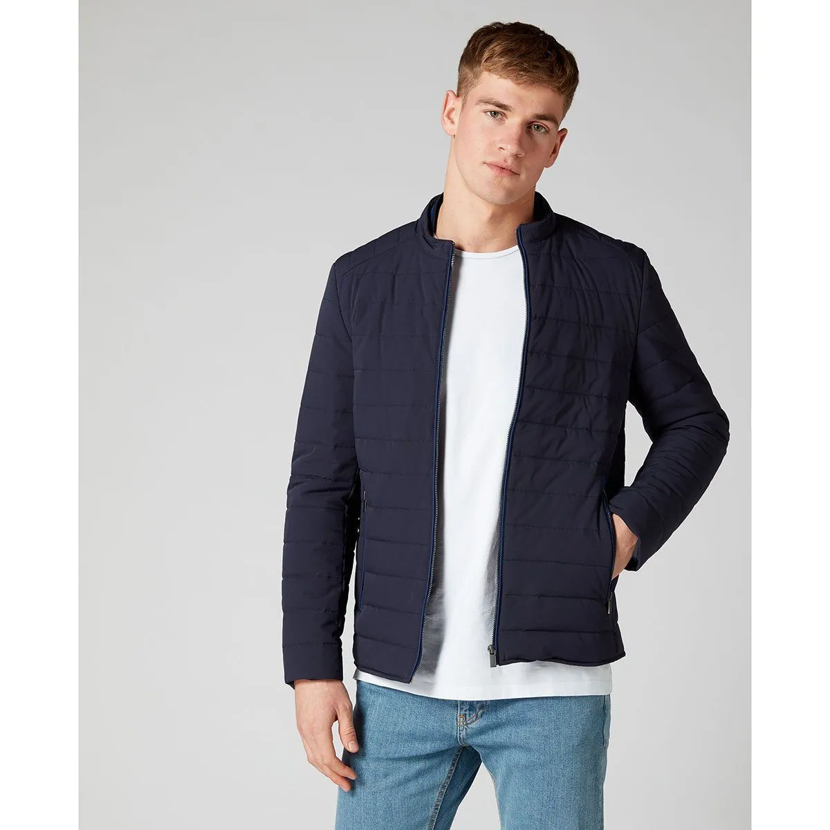 Lightweight Down Jacket Navy