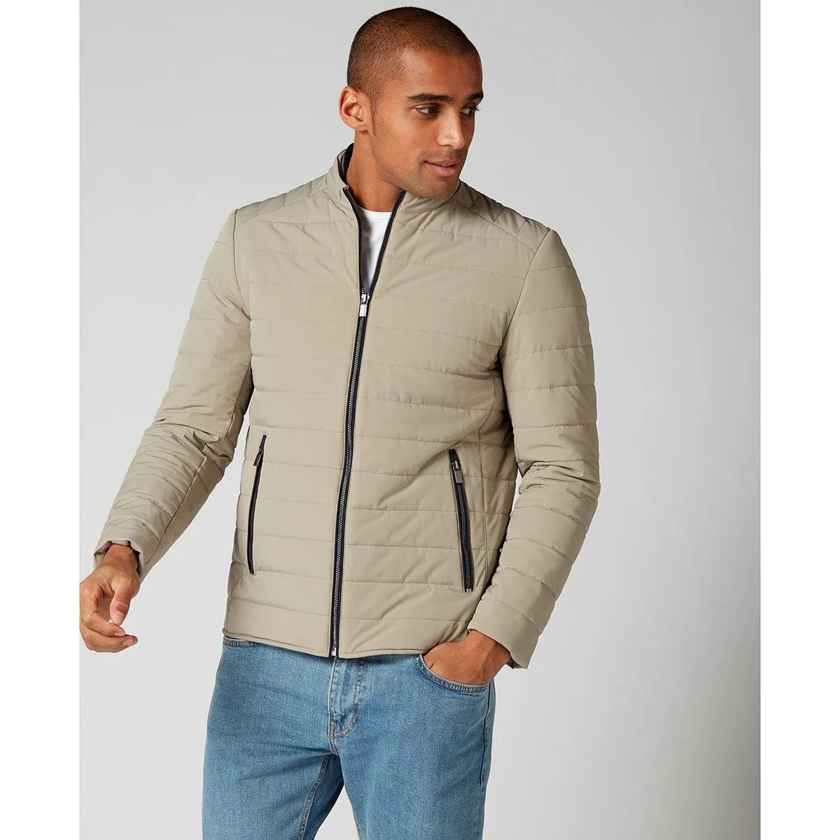 Lightweight Down Jacket Stone