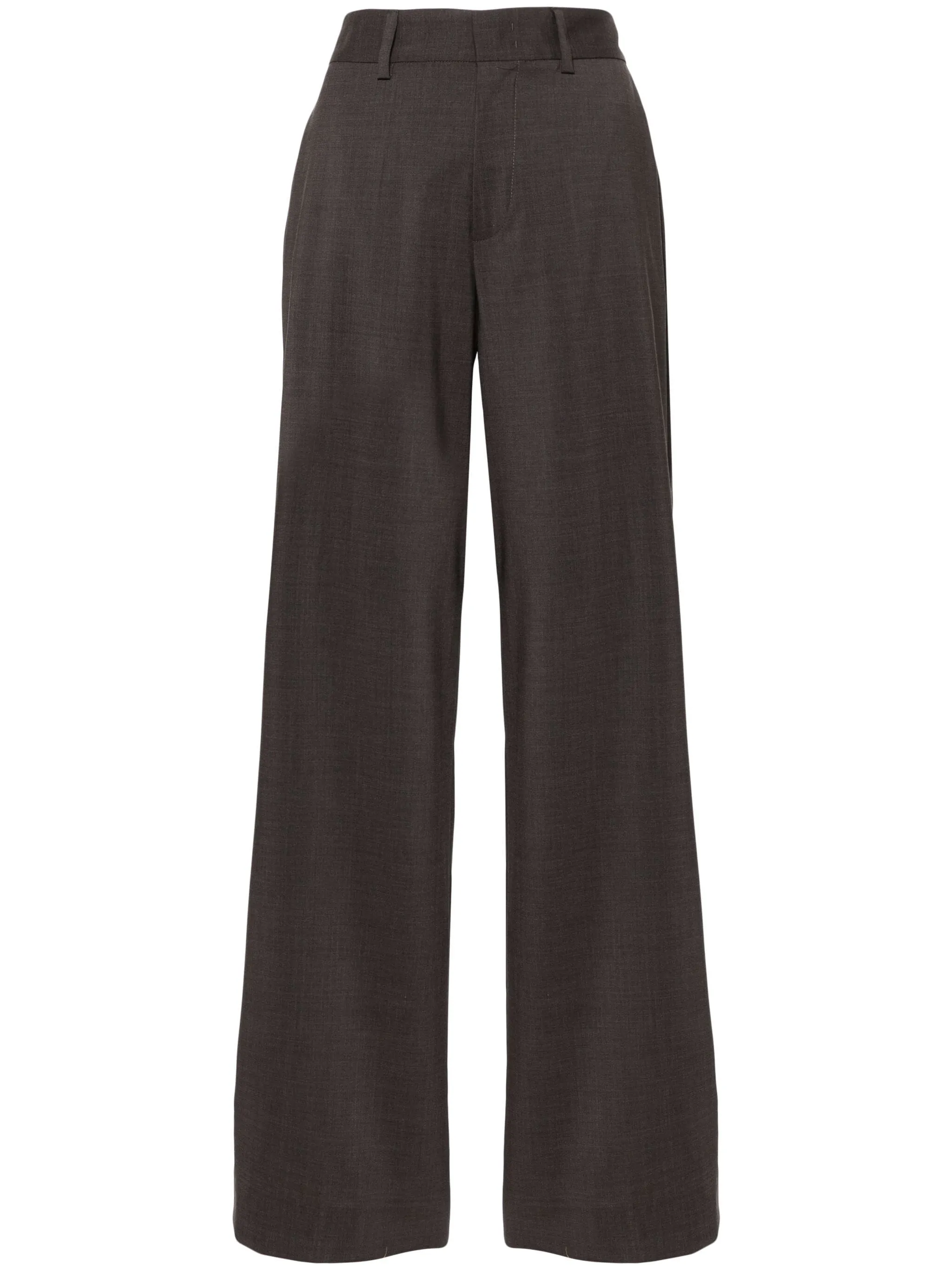 Lillie pressed-crease wide-leg pants