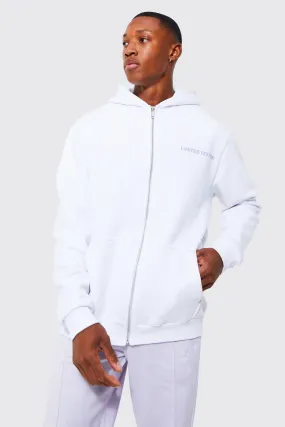 Limited Edition Zip Through Hoodie