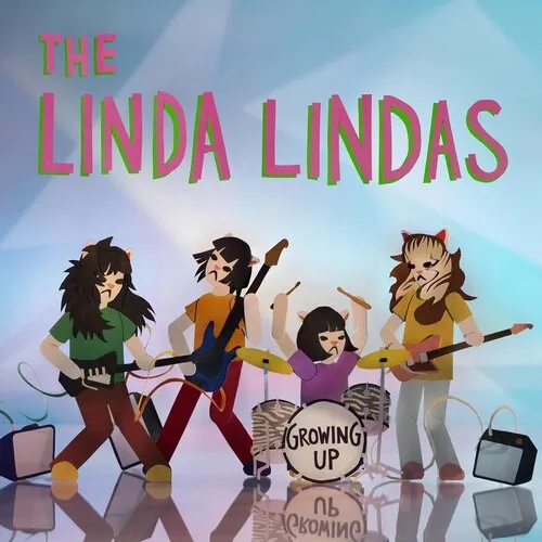 LINDA LINDAS 'GROWING UP' LP (Specialty Clear w/ Blue Pink Vinyl)