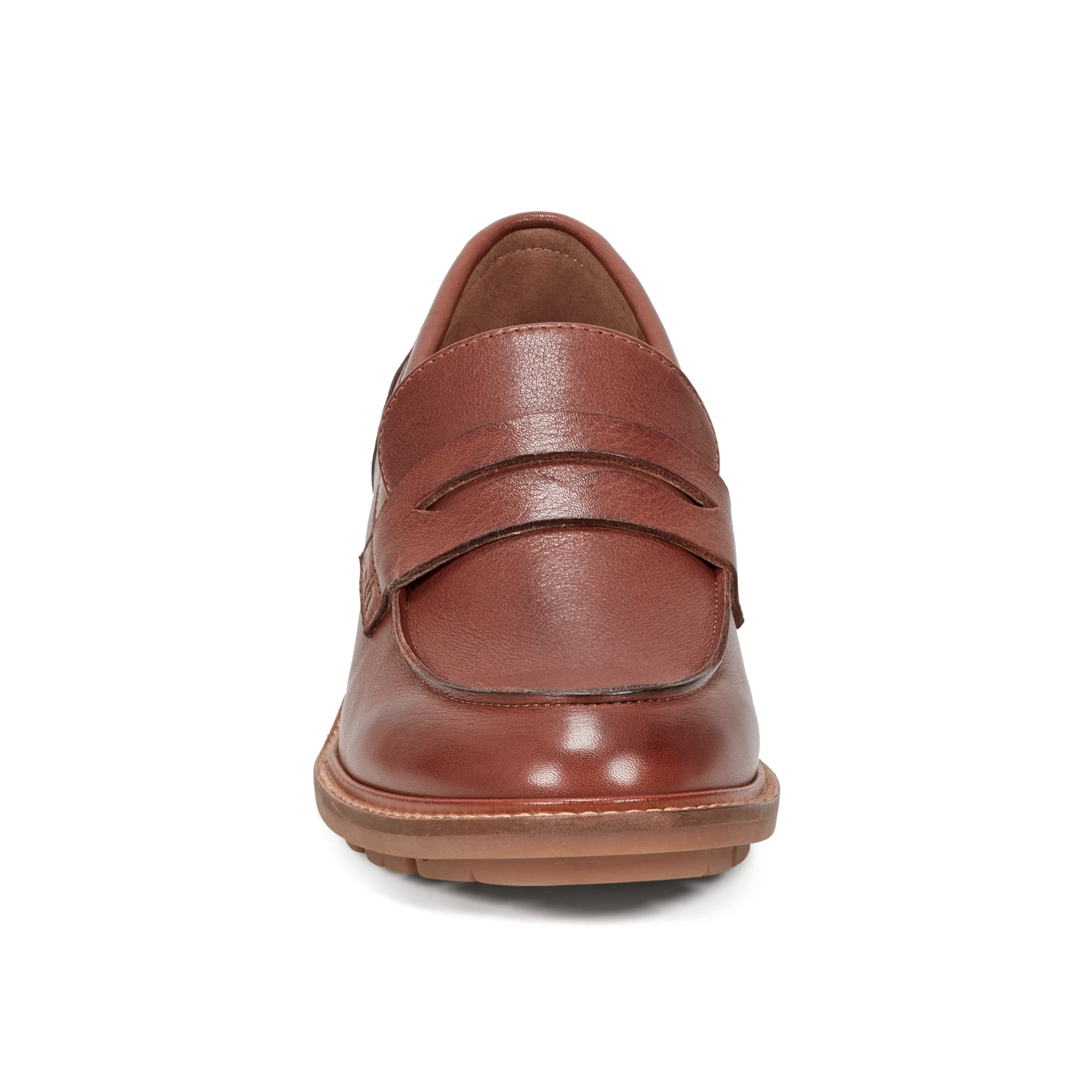 Lindy Almond Toe Casual Slip-on Penny Loafers