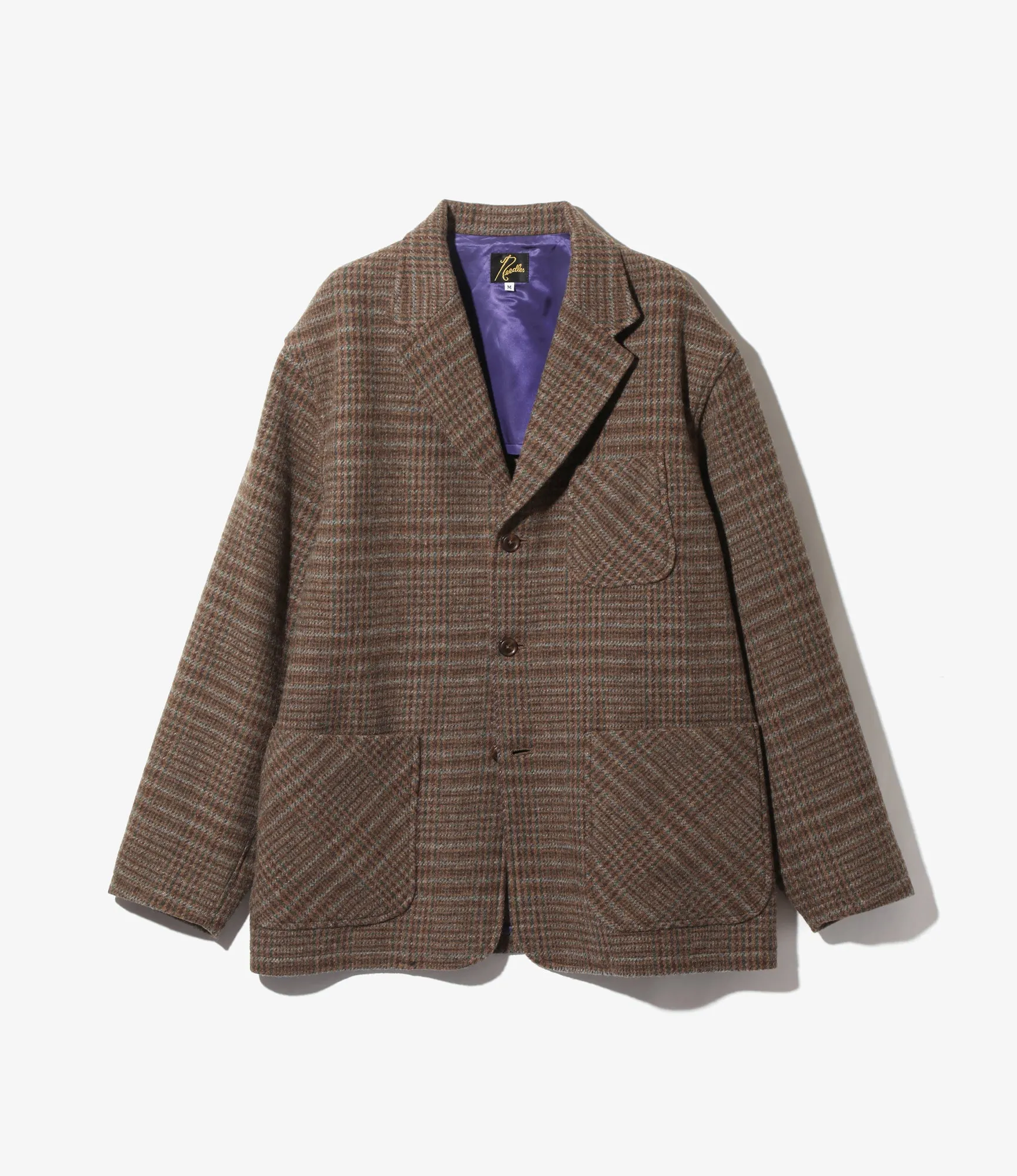 Loafer Jacket – Brown Glen Plaid Wool